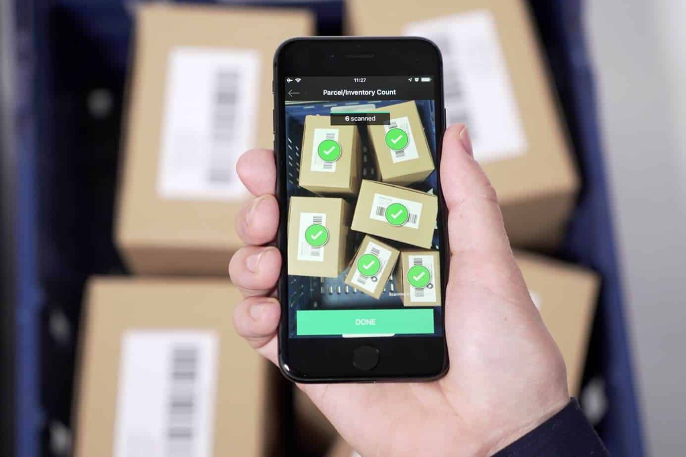 inventory count using smartphone