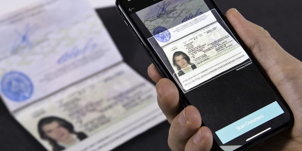 Scan passports instantly with Scandit technology