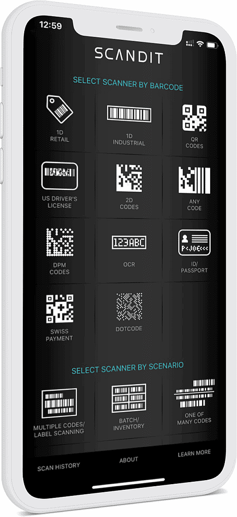 Barcode Scanner demo app